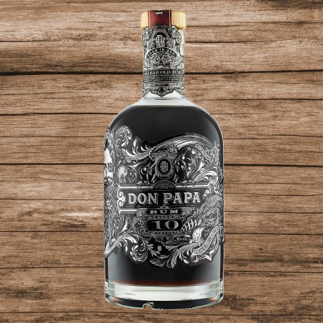 0,7L Don Rum Papa Jahre 10 43%