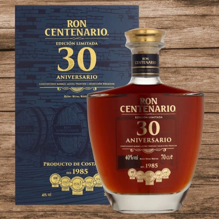 Centenario 0,7L 30 40% Edición Limitada Rum