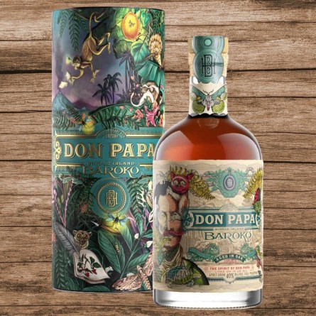 Rum (Spirit mit Don Drink) 40% Baroko 0,7L Papa Geschenkbox